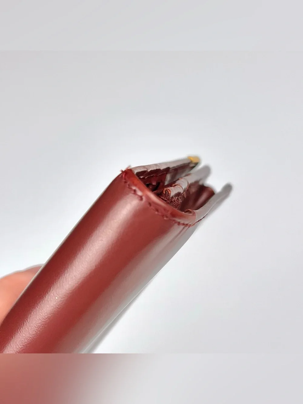 Cartier Must De Long Burgundy Red Wallet